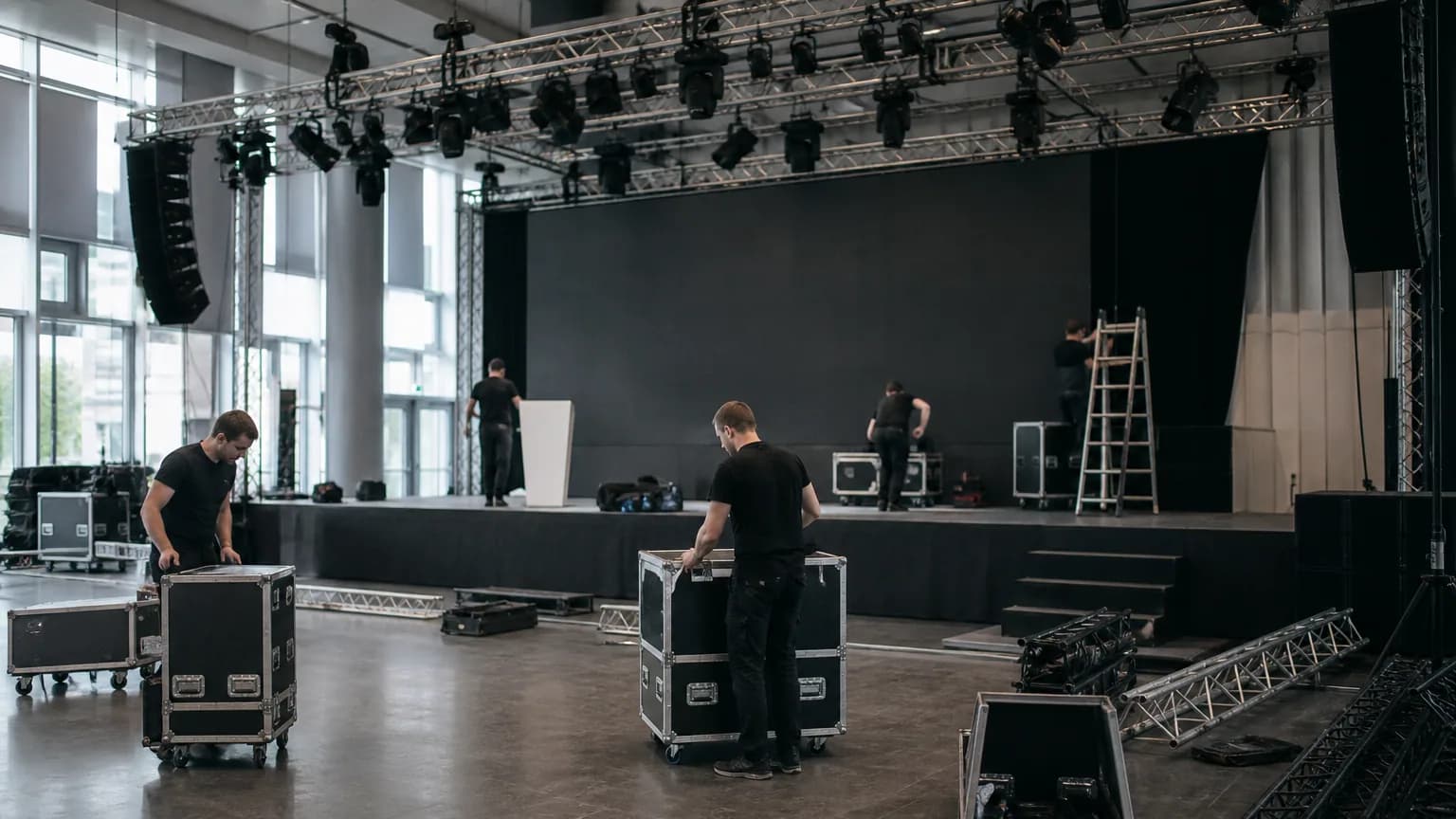 Events: digitale Zeiterfassung im Arbeitsalltag