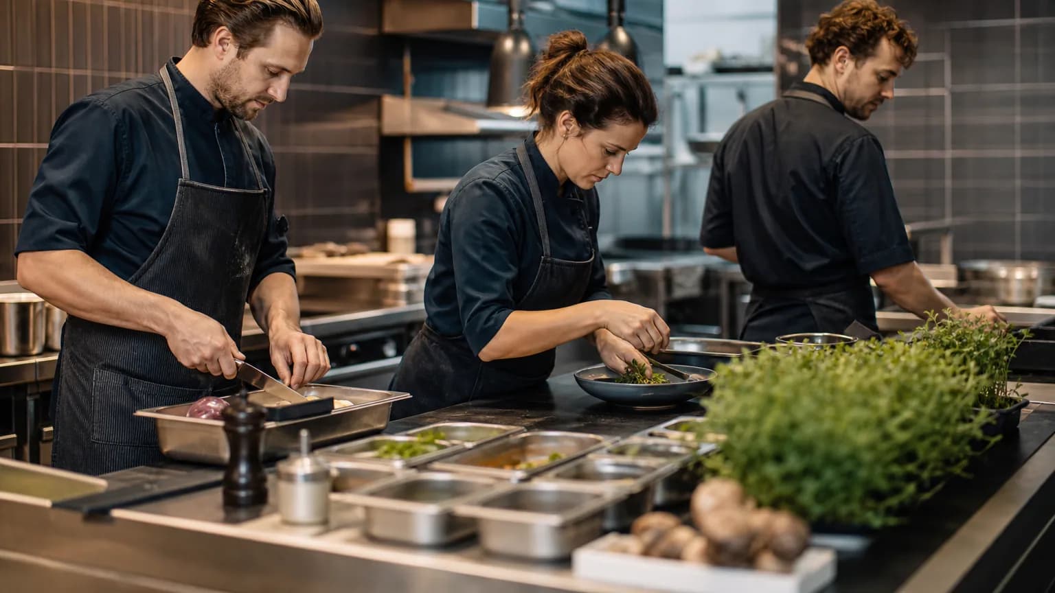 Gastronomie: digitale Zeiterfassung im Arbeitsalltag
